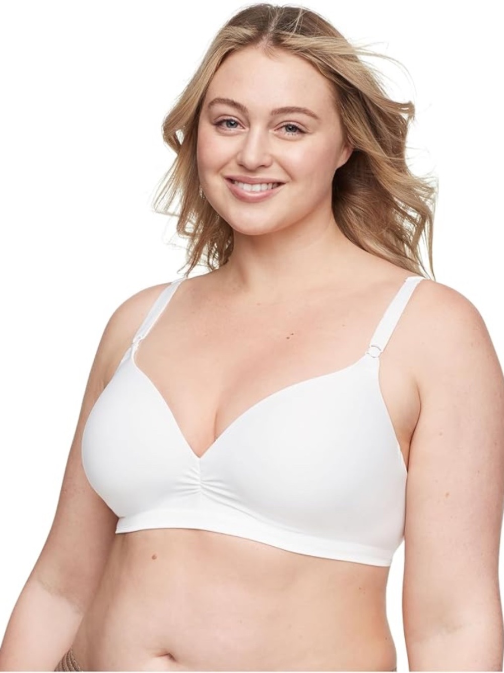 NWT 38C Warner's Women's Play It Cool Wire-Free Contour Bra with Lift